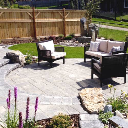 Wooden fences, commercial landscaping services
